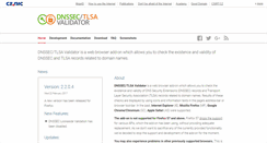 Desktop Screenshot of dnssec-validator.cz