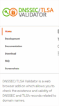 Mobile Screenshot of dnssec-validator.cz